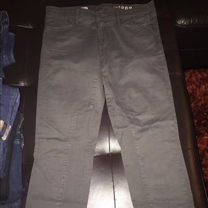 Grey skinny gap jeans